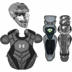 Under Armour Pro Series 4 NOCSAE Certified Adult Catcher's Set - Ages 16+ Graphite -Deals Baseball Store 1016 uackcc4ap graphite mainProductImage FullSize