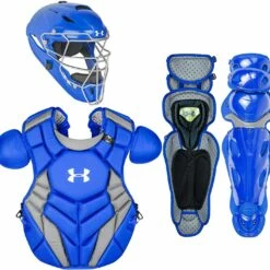 Under Armour Pro Series 4 NOCSAE Certified Youth Catcher's Set - Ages 9-12 Navy -Deals Baseball Store 1016 uackcc4jrp royal mainProductImage FullSize