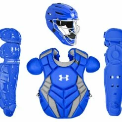 Under Armour Pro Series 6 NOCSAE Certified Adult Catcher's Set - Ages 16+ Royal -Deals Baseball Store 1016 uackcc6apro royal mainProductImage FullSize