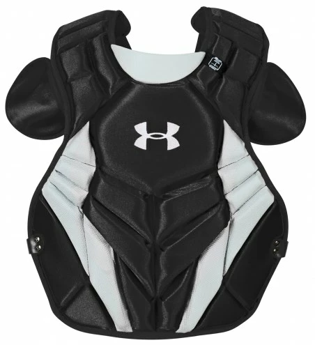 Under Armour Victory Series 4 NOCSAE Certified 15.5" Baseball Catcher's Chest Protector Royal 1 Under Armour Victory Series 4 NOCSAE Certified 15.5" Baseball Catcher's Chest Protector Royal