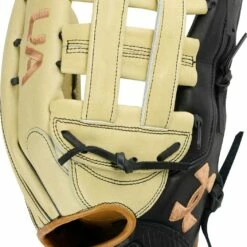 Under Armour Genuine Pro 2.0 12.75" Baseball Glove - Left Hand Throw Black/White -Deals Baseball Store 1016 uafggp2 1275h lht blackcream mainProductImage FullSize 1