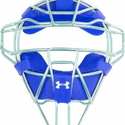 Under Armour Classic Pro Baseball Catcher's Face Mask Scarlet -Deals Baseball Store 1016 uafm2luc royal mainProductImage FullSize