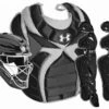 Under Armour Junior Victory Series Girl's Faspitch Catcher's Gear Kit - Junior 9-12 Black