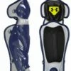 Under Armour Womens Fastpitch Pro Softball Catchers Leg Guards Navy
