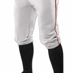Champro Triple Crown Piped Knicker Men's Baseball Pants Gray/Scarlet 15 Champro Triple Crown Piped Knicker Men's Baseball Pants Gray/Scarlet -Deals Baseball Store 1213 bp101a whitescarlet mainProductImage FullSize
