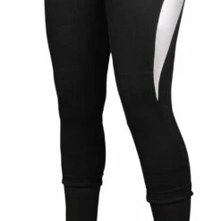 Champro Women's/Girls' Surge Traditional Low Rise Softball Pants Grey/Black -Deals Baseball Store 1213 bp28 blackwhite mainProductImage FullSize