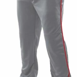 Champro Triple Crown Open Bottom Piped Men's Baseball Pants Gray/Navy 11 Champro Triple Crown Open Bottom Piped Men's Baseball Pants Gray/Navy -Deals Baseball Store 1213 bp91ua grayscarlet mainProductImage FullSize