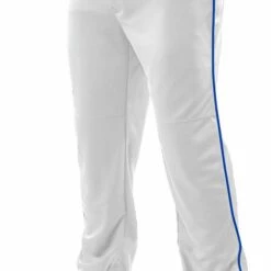 Champro Triple Crown Open Bottom Piped Men's Baseball Pants Gray/Navy 14 Champro Triple Crown Open Bottom Piped Men's Baseball Pants Gray/Navy -Deals Baseball Store 1213 bp91ua whiteroyal mainProductImage FullSize