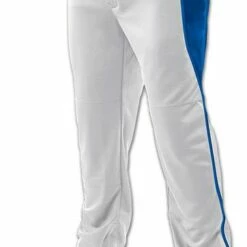 Champro Adult/Youth Triple Crown Open Bottom 2 Baseball Pants Grey/Scarlet -Deals Baseball Store 1213 bp92u whiteroyal mainProductImage FullSize