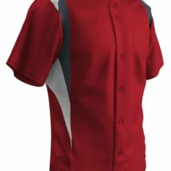 Champro Bullpen Full Button Youth/Adult Custom Baseball Jersey Purple/White 20 Champro Bullpen Full Button Youth/Adult Custom Baseball Jersey Purple/White -Deals Baseball Store 1213 bs33a scarletwhite mainProductImage FullSize