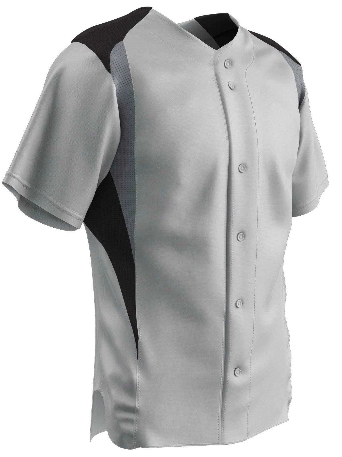 Champro Bullpen Full Button Youth/Adult Custom Baseball Jersey Purple/White 11 Champro Bullpen Full Button Youth/Adult Custom Baseball Jersey Purple/White - Image 11