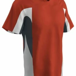 Champro Relief V-Neck Custom Youth/Adult Custom Baseball Jersey Black/Graphite -Deals Baseball Store 1213 bs34a orangegraphite mainProductImage FullSize