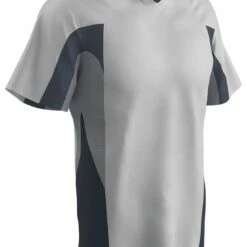 Champro Relief V-Neck Custom Youth/Adult Custom Baseball Jersey Black/Graphite -Deals Baseball Store 1213 bs34a whitegraphite mainProductImage FullSize