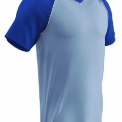 Champro Bunt Lightweight Mesh Youth/Adult Custom Baseball Jersey Scarlet/White -Deals Baseball Store 1213 bs35a lightblueroyal mainProductImage FullSize