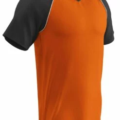 Champro Bunt Lightweight Mesh Youth/Adult Custom Baseball Jersey Scarlet/White -Deals Baseball Store 1213 bs35a orangeblack mainProductImage FullSize