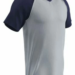 Champro Bunt Lightweight Mesh Youth/Adult Custom Baseball Jersey Scarlet/White -Deals Baseball Store 1213 bs35a silvernavy mainProductImage FullSize