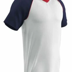 Champro Bunt Lightweight Mesh Youth/Adult Custom Baseball Jersey Scarlet/White -Deals Baseball Store 1213 bs35a whitenavy mainProductImage FullSize