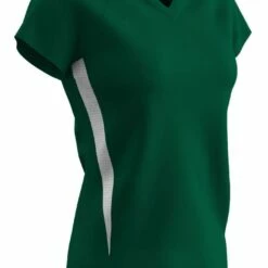 Champro Spike Women's Custom Softball Jersey White/White 11 Champro Spike Women's Custom Softball Jersey White/White -Deals Baseball Store 1213 vj13w forestgreenwhite mainProductImage FullSize