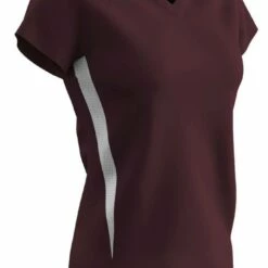 Champro Spike Women's Custom Softball Jersey White/White 12 Champro Spike Women's Custom Softball Jersey White/White -Deals Baseball Store 1213 vj13w maroonwhite mainProductImage FullSize