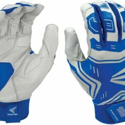 Easton VRS Power Boost Youth Baseball Batting Gloves Grey/Navy -Deals Baseball Store 122 a1210y greyroyal l mainProductImage FullSize