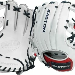 Easton Tournament Elite TE115 11.5" Youth Baseball Glove - Right Hand Throw Black/Camel 9 Easton Tournament Elite TE115 11.5" Youth Baseball Glove - Right Hand Throw Black/Camel -Deals Baseball Store 122 te115rht redwhiteblue mainProductImage FullSize