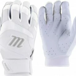 Marucci Signature Youth Batting Gloves White