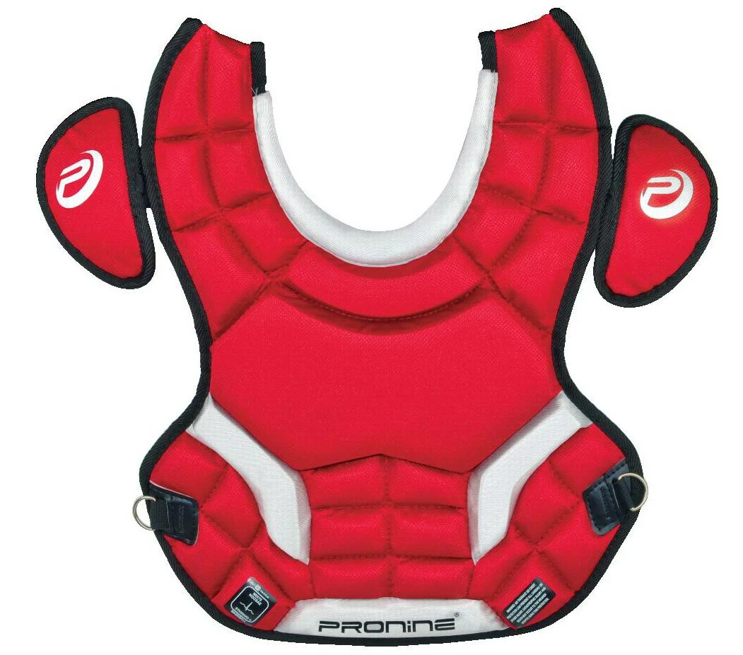 Pro Nine Armatus Elite Baseball Catcher's Chest Protector Scarlet 5 Pro Nine Armatus Elite Baseball Catcher's Chest Protector Scarlet - Image 5