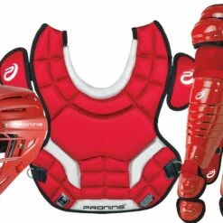 Pro Nine Armatus Elite Baseball Catcher's Gear Set - Ages 12-16 Navy -Deals Baseball Store 1433 armatusseths scarlet mainProductImage FullSize