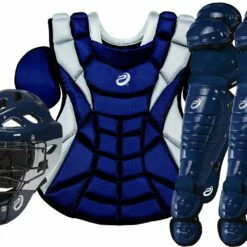 Pro Nine ProLine Youth Catcher's Gear Set - Ages 12-16 Scarlet -Deals Baseball Store 1433 prolineboxm navy mainProductImage FullSize