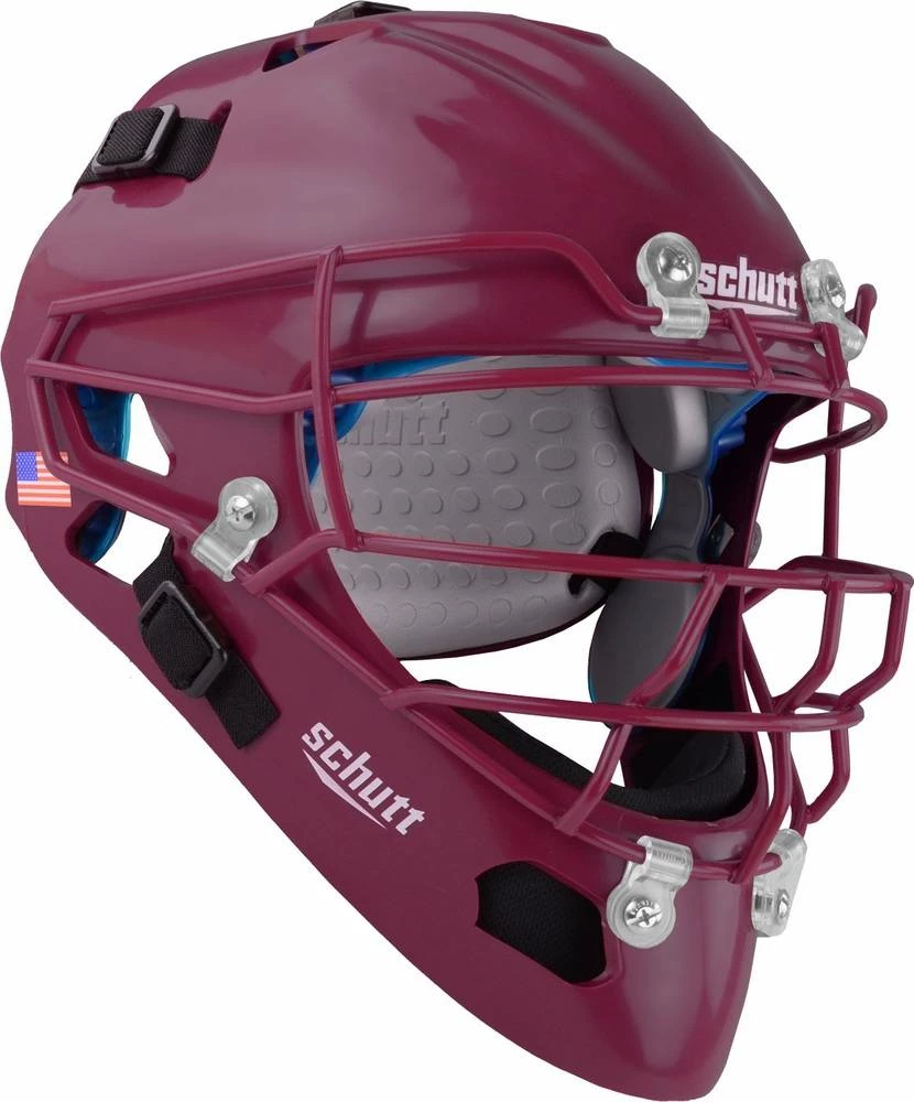 Schutt AiR Maxx 2966 Baseball Catcher's Helmet Navy 2 Schutt AiR Maxx 2966 Baseball Catcher's Helmet Navy - Image 2