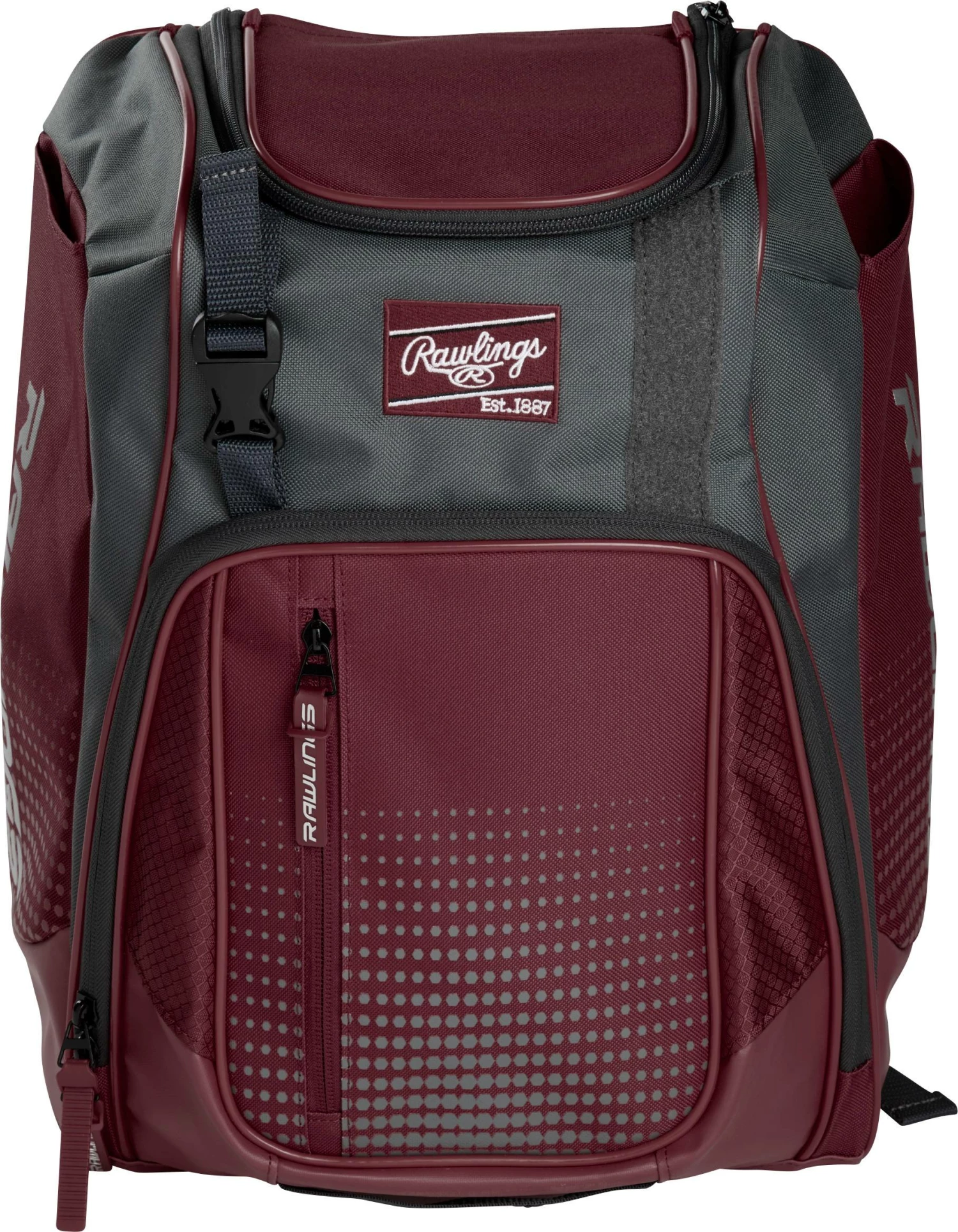 Rawlings FRANBP Baseball Bat Backpack Scarlet 11 Rawlings FRANBP Baseball Bat Backpack Scarlet - Image 11