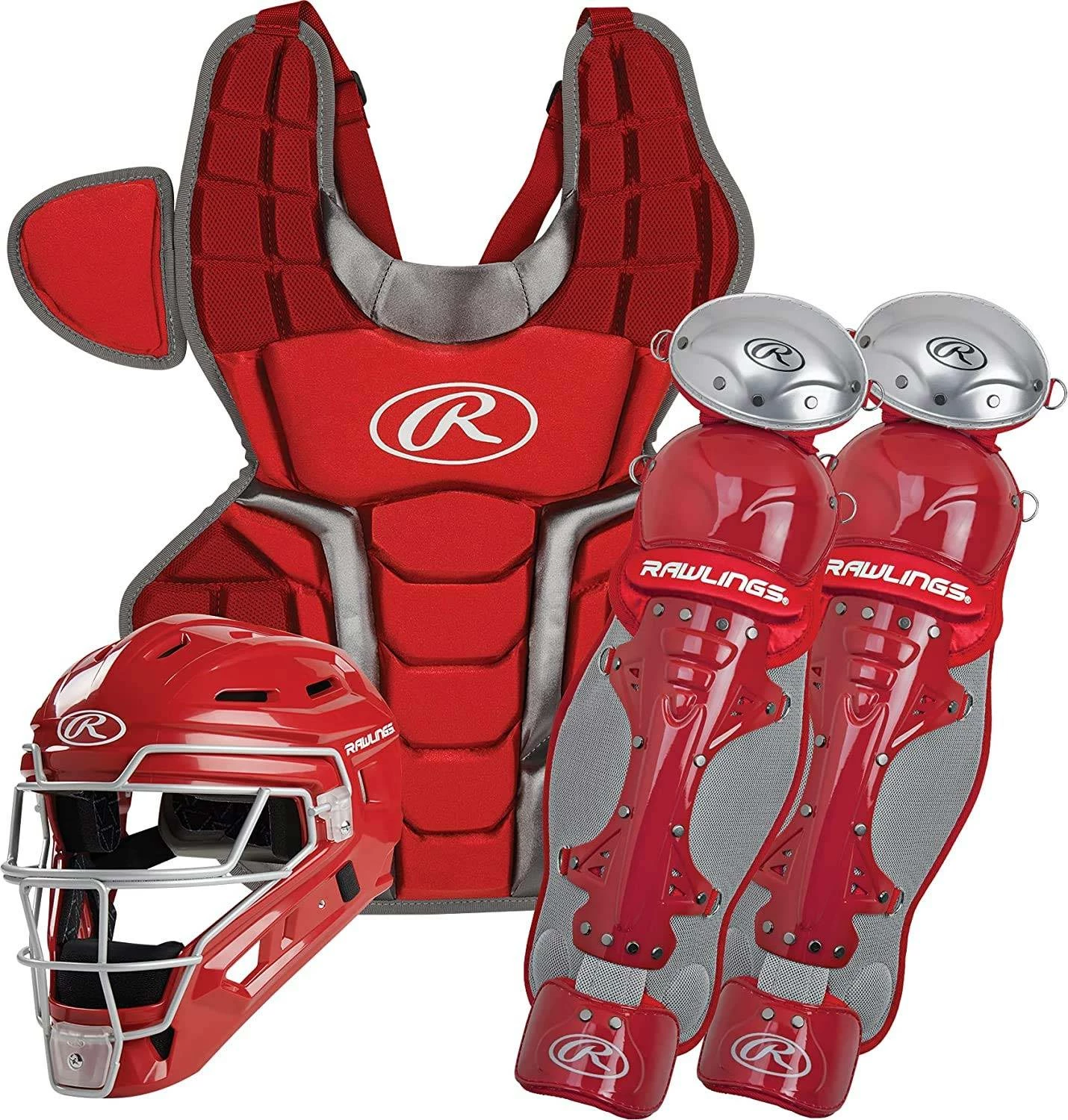 Rawlings Renegade 2.0 Intermediate Catcher's Set - Ages 12-15 Navy/Silver 7 Rawlings Renegade 2.0 Intermediate Catcher's Set - Ages 12-15 Navy/Silver - Image 7
