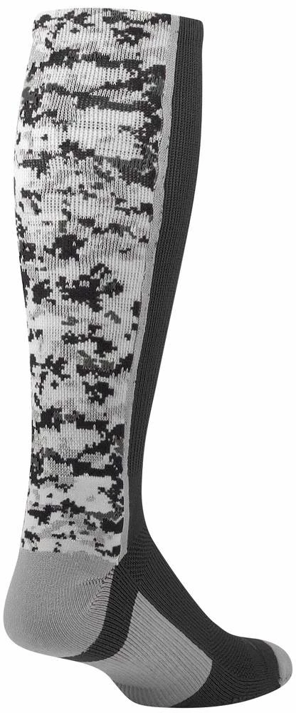 Twin City Digital Camo Knee High Socks White 2 Twin City Digital Camo Knee High Socks White - Image 2
