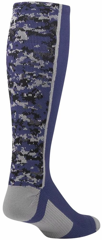 Twin City Digital Camo Knee High Socks White 5 Twin City Digital Camo Knee High Socks White - Image 5
