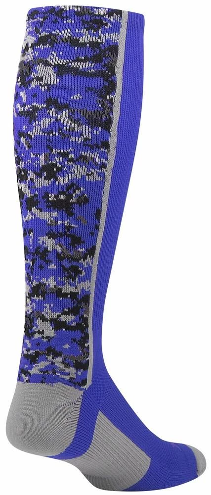 Twin City Digital Camo Knee High Socks White 6 Twin City Digital Camo Knee High Socks White - Image 6