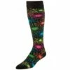 Twin City Krazisox Fireworks Over-Calf Socks Black