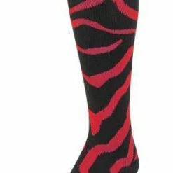 Twin City Krazisox Zebra Over-Calf Tech Socks Hot Pink/Pink -Deals Baseball Store 411 lpz61 blackscarlet m mainProductImage FullSize
