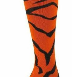 Twin City Krazisox Zebra Over-Calf Tech Socks Hot Pink/Pink -Deals Baseball Store 411 lpz61 orangeblack m mainProductImage FullSize