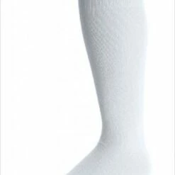 Pro Feet Youth/Ladies' Sanitary OTC Tube Socks - Size 9-11 White