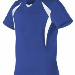 Alleson Women's/Girls' Short Sleeve Custom Fastpitch Softball Jersey Black/White -Deals Baseball Store 429 552j royalwhite mainProductImage FullSize