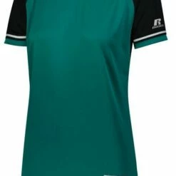 Russell Athletic Women's Classic V-Neck Softball Jersey White/Royal -Deals Baseball Store 43 r01x3x c aquablack mainProductImage FullSize