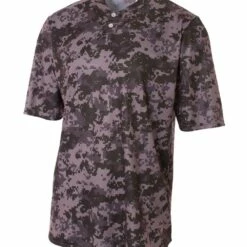 A4 Camo Youth/Adult Henley Baseball Jersey Red Digital Camo -Deals Baseball Store 488 n3263 graphitedigitalcamo mainProductImage FullSize