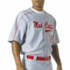 A4 Youth/Adult Warp Knit Baseball Jersey White
