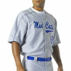 A4 Youth/Adult Warp Knit Baseball Jersey White -Deals Baseball Store 488 n4214 grayroyal mainProductImage FullSize