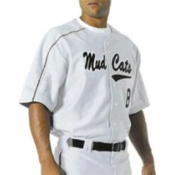A4 Youth/Adult Warp Knit Baseball Jersey White -Deals Baseball Store 488 n4214 whiteblack mainProductImage FullSize