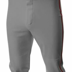 A4 The Knick Knicker Youth/Adult Baseball Pants Gray/Cardinal 24 A4 The Knick Knicker Youth/Adult Baseball Pants Gray/Cardinal -Deals Baseball Store 488 n6003 graycardinal mainProductImage FullSize