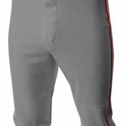 A4 The Knick Knicker Youth/Adult Baseball Pants Gray/Cardinal 28 A4 The Knick Knicker Youth/Adult Baseball Pants Gray/Cardinal -Deals Baseball Store 488 n6003 grayscarlet mainProductImage FullSize