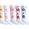 Red Lion Flowers Youth Socks - Sock Size 6-8.5