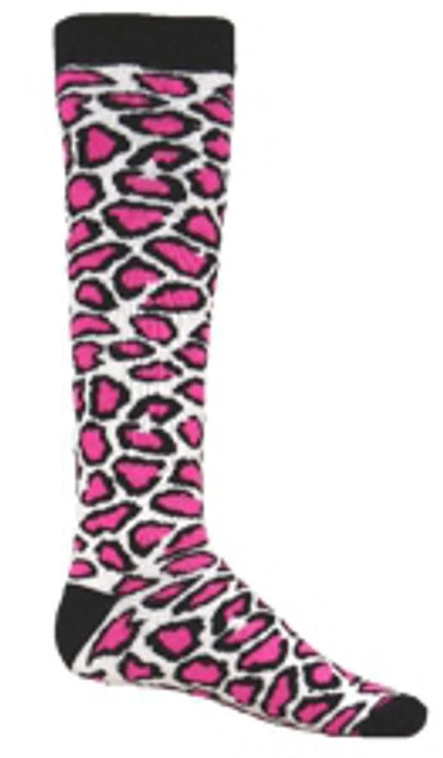 Red Lion Leopard Print Adult Socks - Sock Size 9-11 Orange 3 Red Lion Leopard Print Adult Socks - Sock Size 9-11 Orange - Image 3