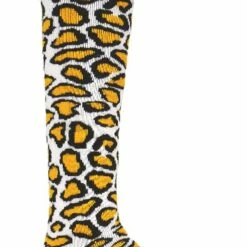 Red Lion Leopard Print Adult Socks - Sock Size 9-11 Orange 8 Red Lion Leopard Print Adult Socks - Sock Size 9-11 Orange -Deals Baseball Store 689 8202 gold mainProductImage FullSize